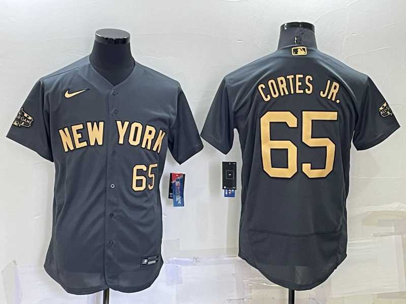 New York Yankees #65 Nestor Cortes Jr Number Grey 2022 All Star Stitched Flexbase Nike Jersey,We sell and wholesale New York Yankees #65 Nestor Cortes Jr Number Grey 2022 All Star Stitched Flexbase Nike Jersey on line form chian!
